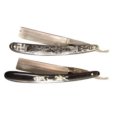 Celluloid Handled Straight Razor ref1669.jpg