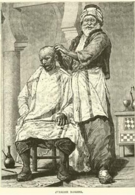 Bradobrei.104.Un barbier Turc.Antonin Proust.jpg