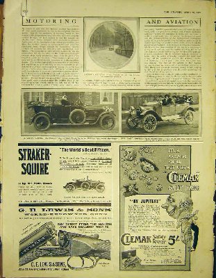 Advert Clemak Razor Straker-Squire Doans Motoring 1913.jpg