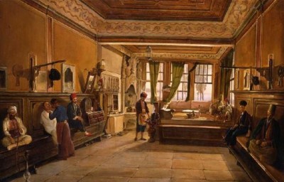 Bradobrei.155.Barber Shop in Constantinople.Frans Vervloet.jpg