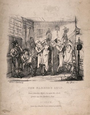Bradobrei.178.Labourersbeing shavedThomas Howell Jones (1800-1899).jpg