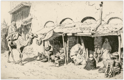 Bradobrei.237.The barber ofBou-Saada.Lionel Lindsay.PNG