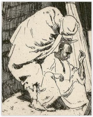 Bradobrei.237a.ThebarberofBou-Saada.Lionel Lindsay.PNG