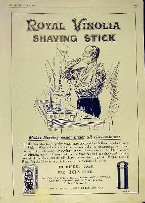 Vinolia Shaving Stick Razor Old Print 1916.jpg